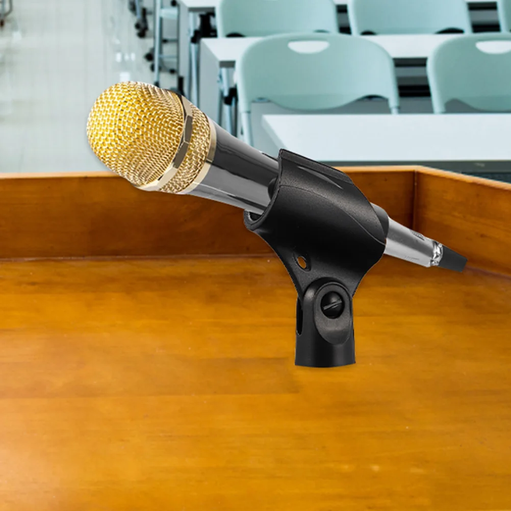 

Swivel Mic St Clip for H held Mics Universal Holder Wireless Large Size PE ABS Durable Streaming Recording Practical