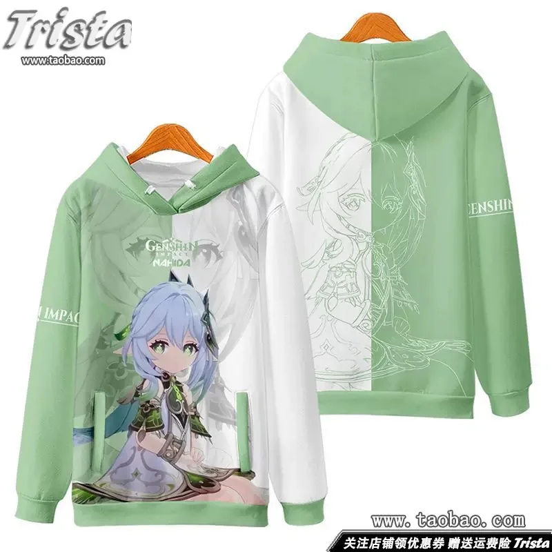 

Genshin Impact Skirk Hoodie Fashion Aesthetic Video Game Hoodies Unisex Autumn Winter Anime Cartoon Pullovers Sweatshirts