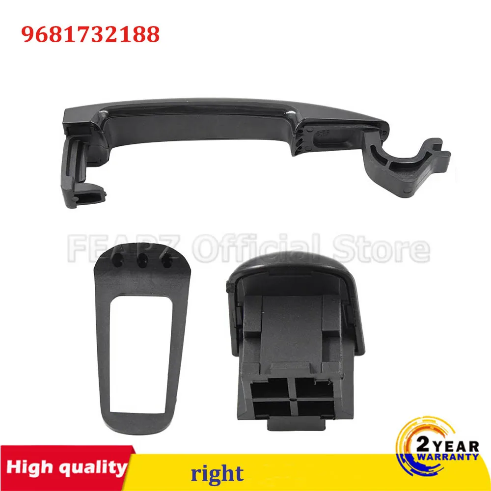 9681732188 Exterior Sliding Door Handle For Peugeot Expert Fiat Scudo Right Side 9101GP Car Exterior Door Handles