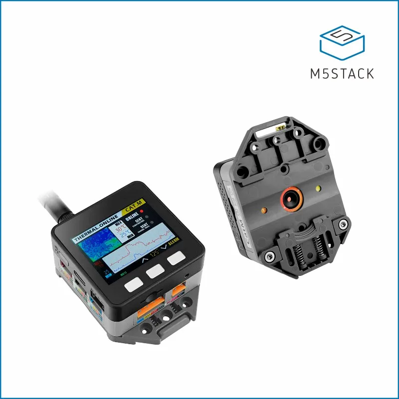 Official M5Stack IoTBase Thermal Online CatM Industrial Grade Infrared Thermal Imaging Kit