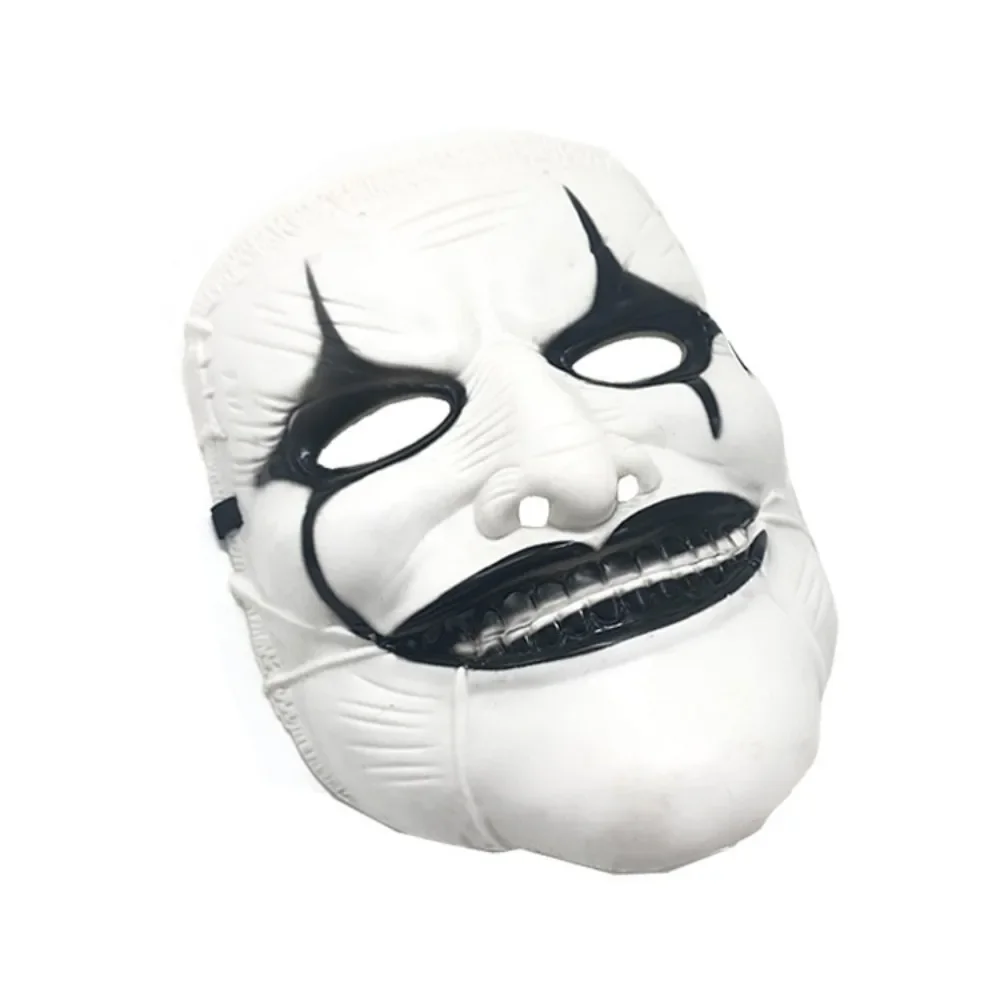 Halloween V-shaped Mask Collector\'s Edition Folding Band Zipper Mouth Cosplay Horror Mask