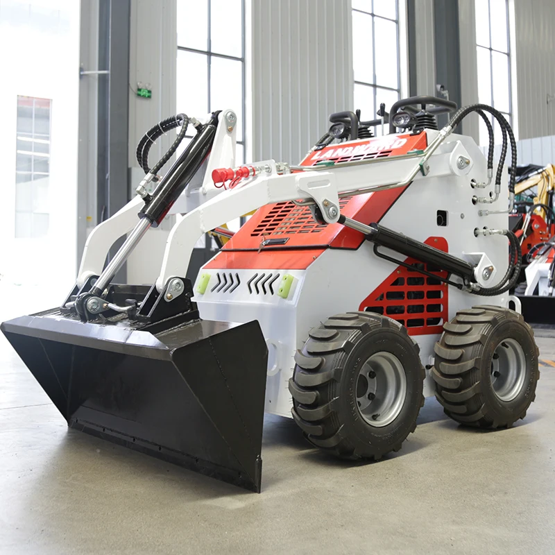 Op Maat Gemaakte Nieuwe Bouwmachines Skid Stuur Loader Boerderij En Tuin Gebruik Minicargador Hoge Efficiëntie Mini-Bevestiging