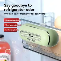 Refrigerator Odor Remover Household Kitchen Purifier Ozone Sterilizer Shoe Cabinet Disinfection Odor Removal Air Purifier