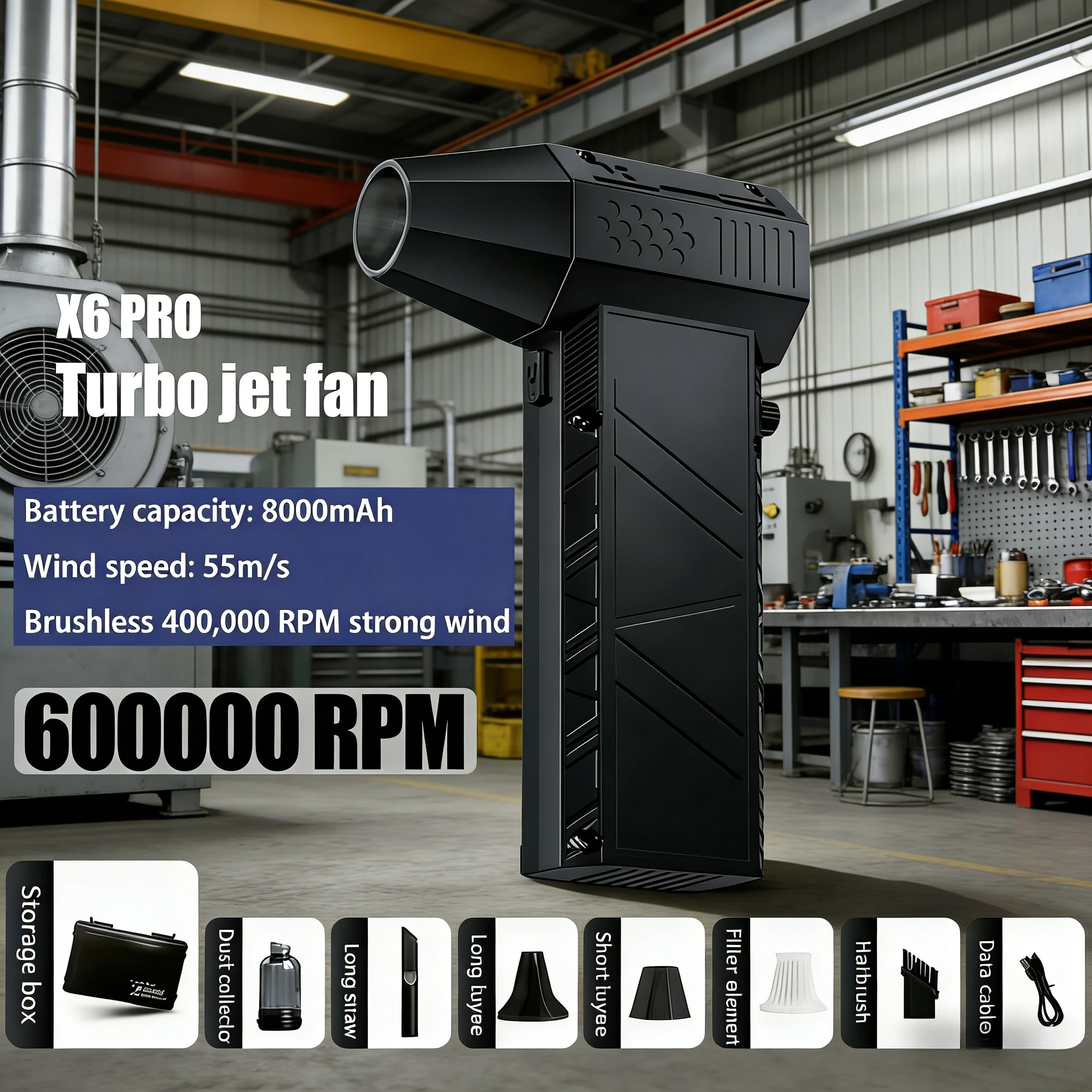 X6 140K Rpm Violent…