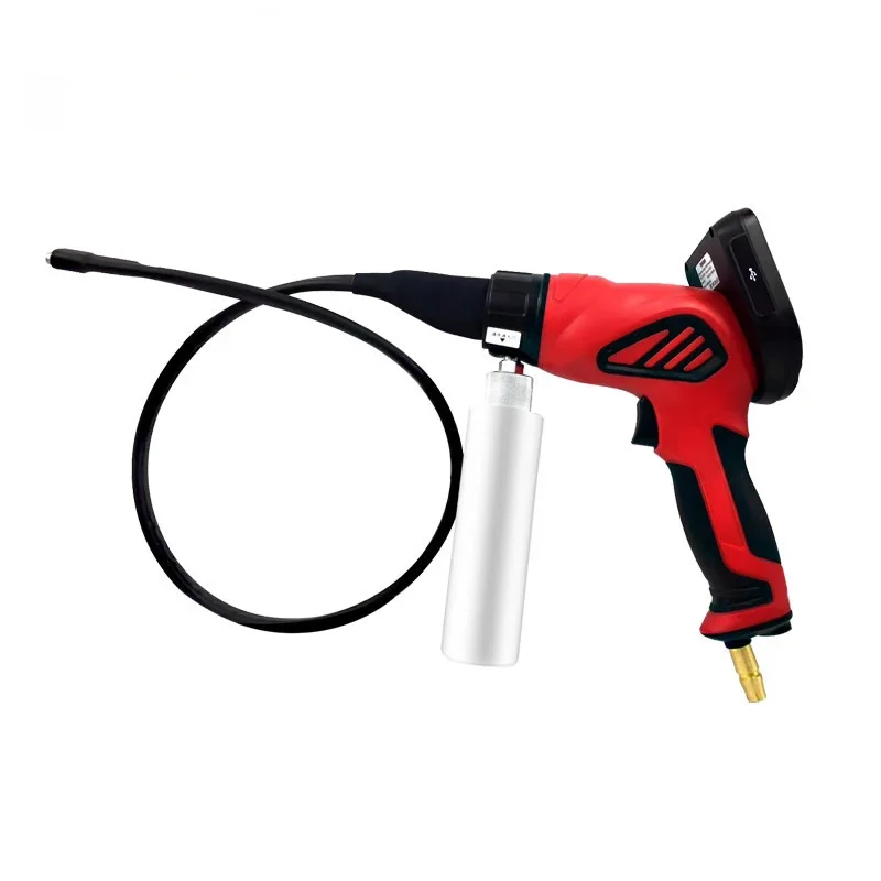 Newest car air conditioner cleaning machine flexible portable liquid high pressure spray with 8.5mm small borescope