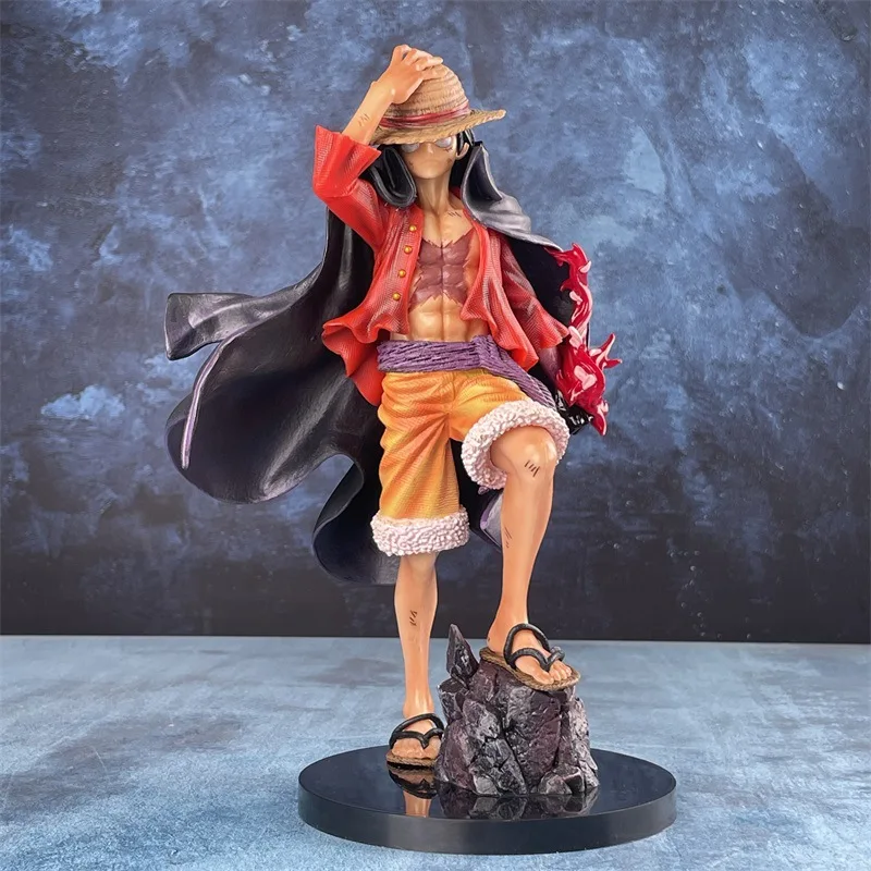 Nowy jednoczęściowy Luffy figurka Anime małpa D. Figurka Luffy Action 25cm PVC Model kolekcjonerski lalki