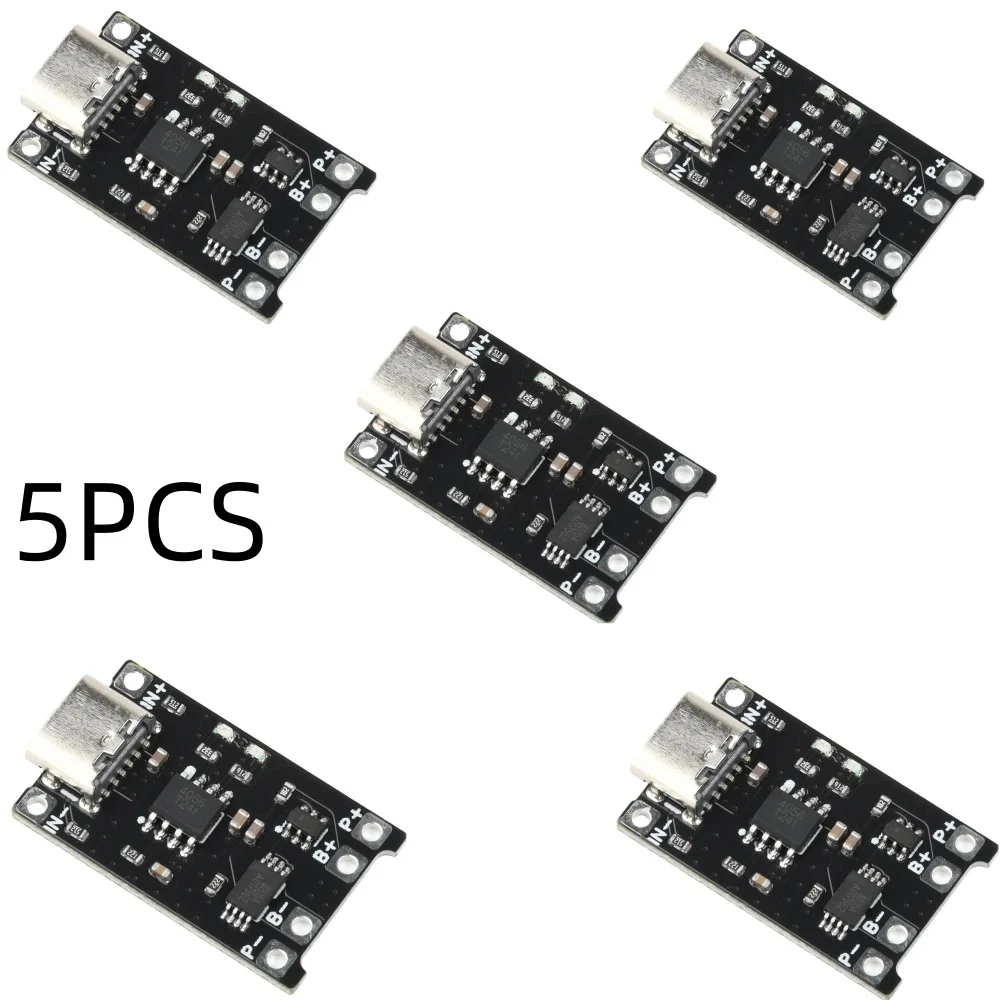 1/5PCS 2 In 1 TP4056 Li-ion Battery Charging Module DC 4-8V 1.2A Li-ion Battery Charging Board Module Type C