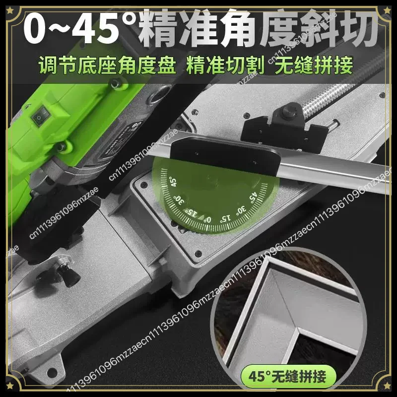 Electric Cold Cutting Band Saw Machine Miter Saw Woodworking Aluminum Cutting Machine Stainless Steel Aluminum Profile