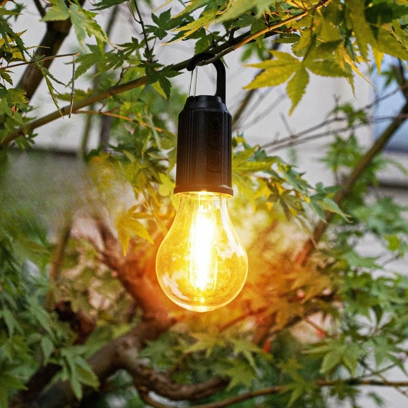 1pc  portable LED bulb USB Charging and Solar Charging，for Hallway Kitchen Cabinet Shelf Wardrobe House Room Decoration Outdoor