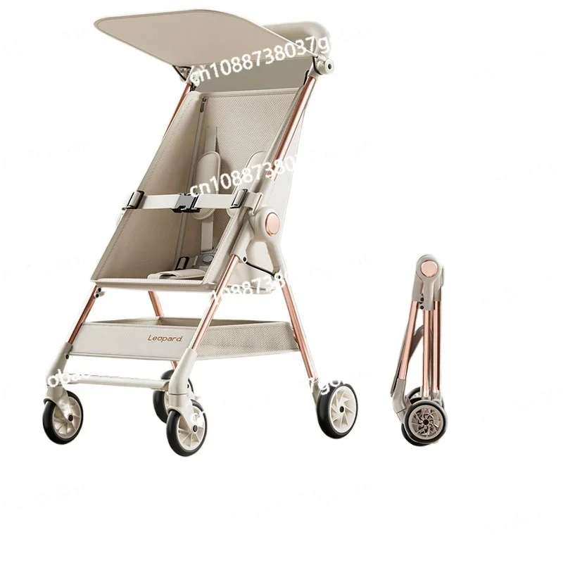 

German Baby Stroller High Landscape Lightweight Foldable Big Children's Pocket Car Travel Small Baby Walking Artifact