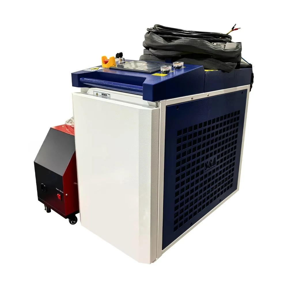 金属、アルミニウム、ステンレス用のポータブルハンドヘルド4 in 1ファイバー溶接機