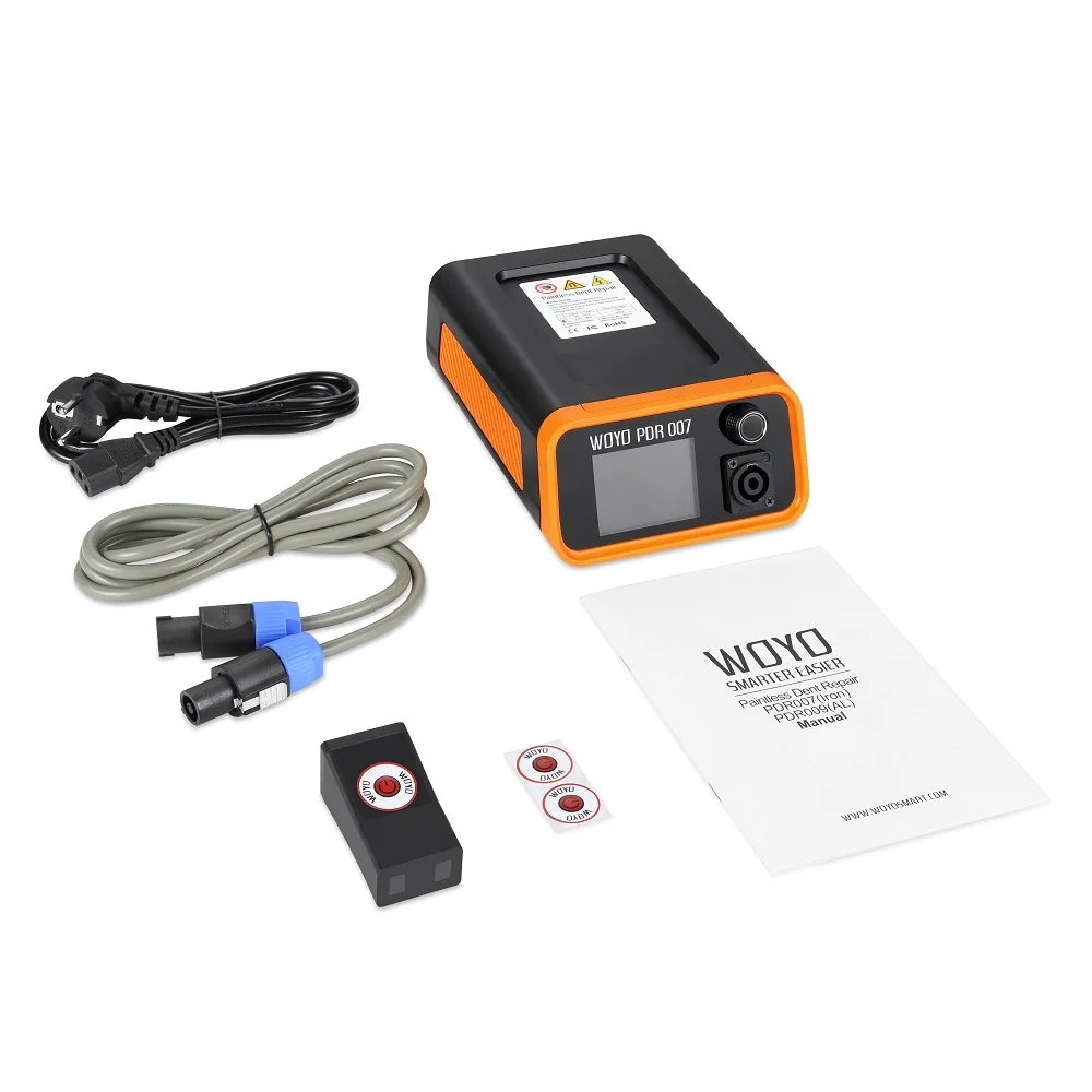 Nuevo medidor de eliminación sin daños de carrocería sin pintura PDR007 para reparación de arañazos de coche herramienta de reparación de abolladuras de inducción electromagnética