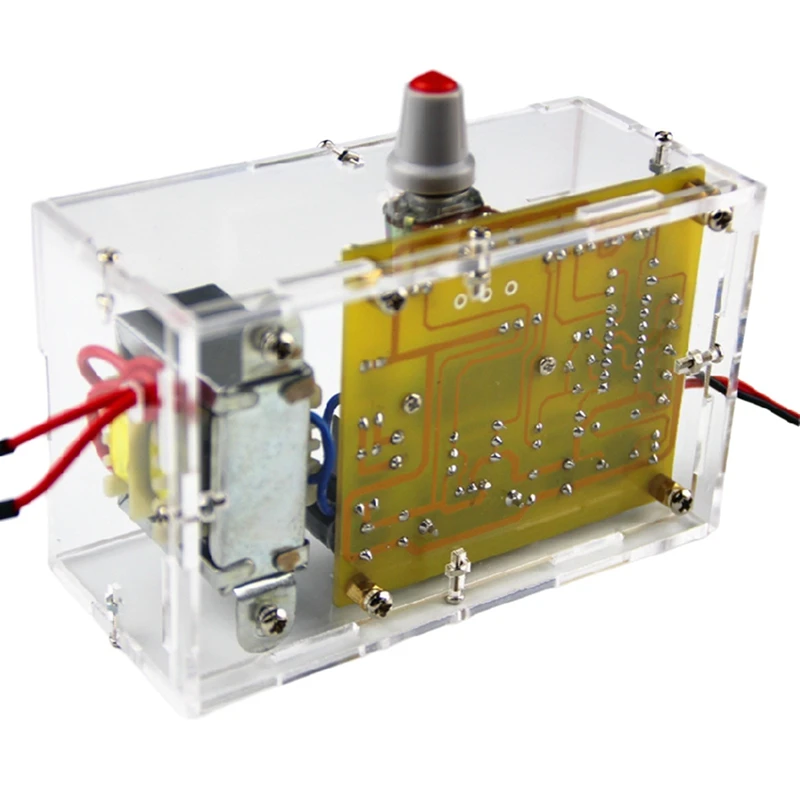 LM317 ปรับแรงดันไฟฟ้าแหล่งจ่ายไฟ DIY ชุด 110V หม้อแปลง Stabilized Power Supply ห้องปฏิบัติการ