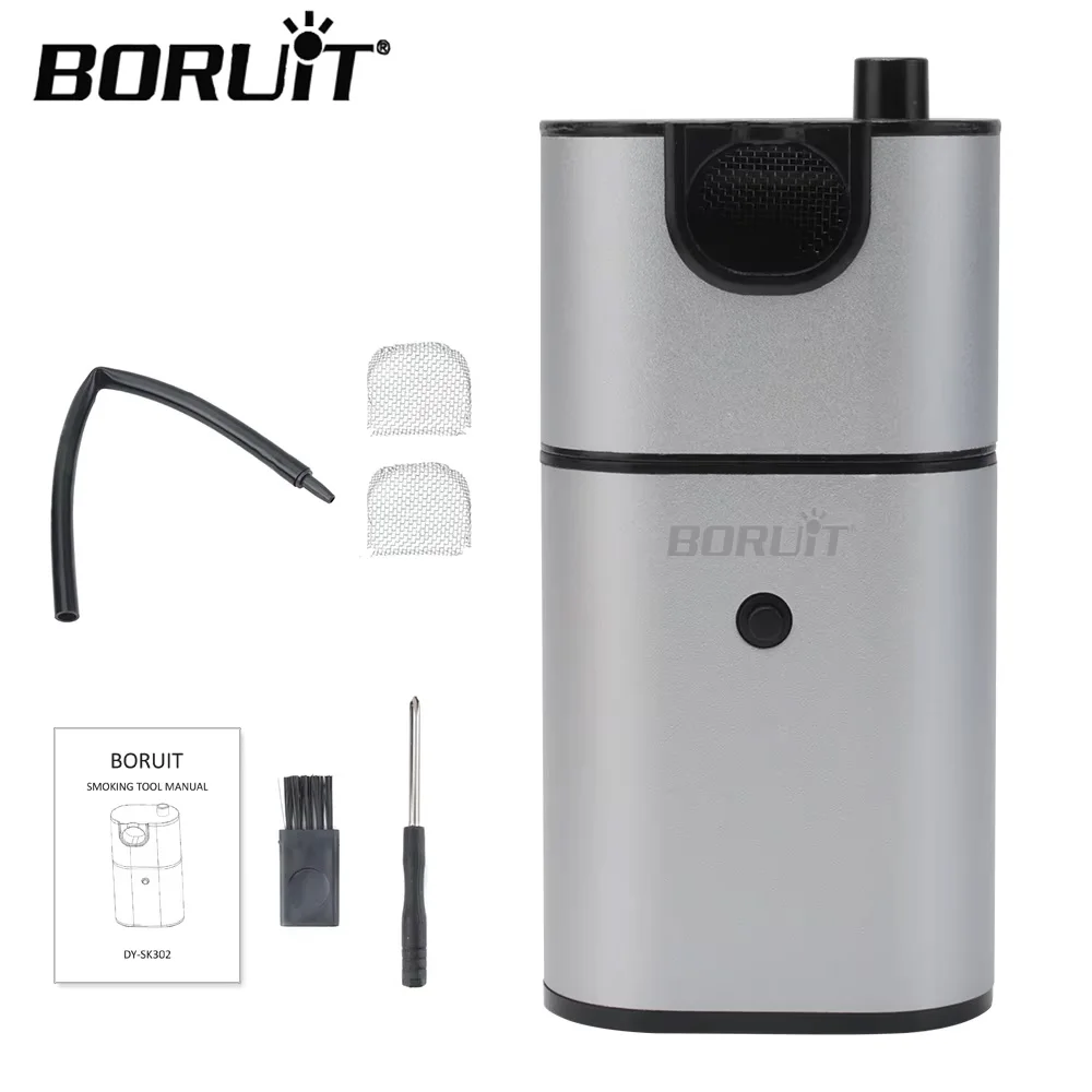 SK302 Smoke Infuser Portable Molecular Cuisine Machine Food Smoke Generator Meat Burn Bar Smokehouse Cook Smoking Gun