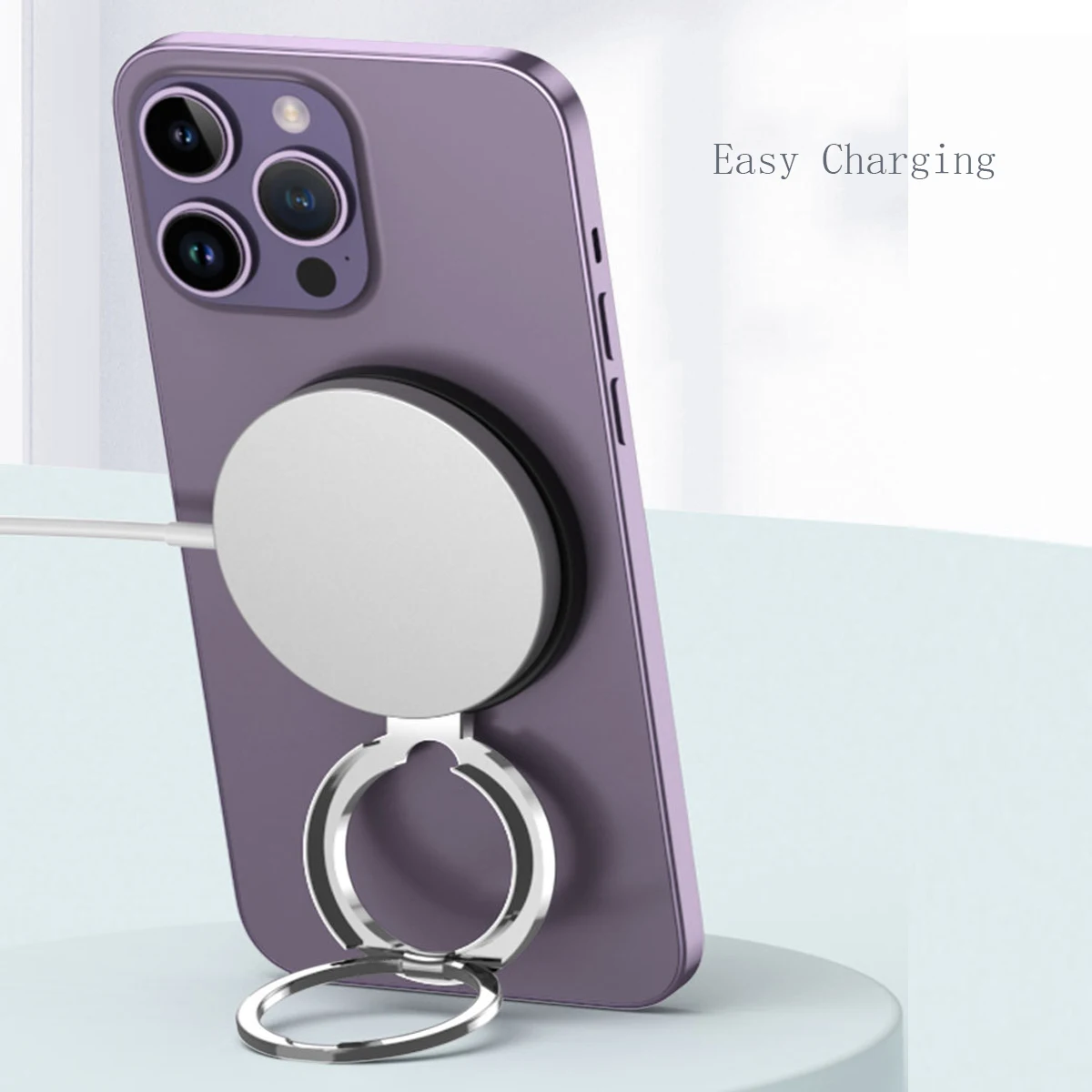 

Чехол для телефона Magsafe, магнитный автомобильный держатель для телефона Iphone 14 13 12 Pro Maxmini, магнитная розетка на палец, подставка для мобильного телефона Br