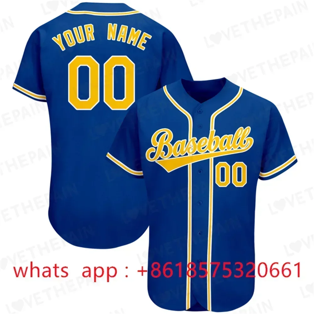 Baseball Uniform Men's 90s Hip-Hop printing Sports Fan Soft T-shirt Party Wear Multi-color Optional Size
