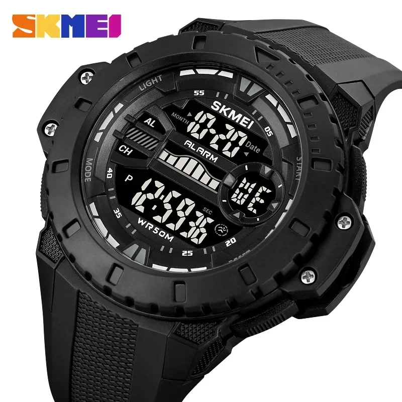 

SKMEI 1885 Waterproof Sport Watches Men Multifunction Back Light Military Mens Watch reloj hombre Digital movemen Clock 2018