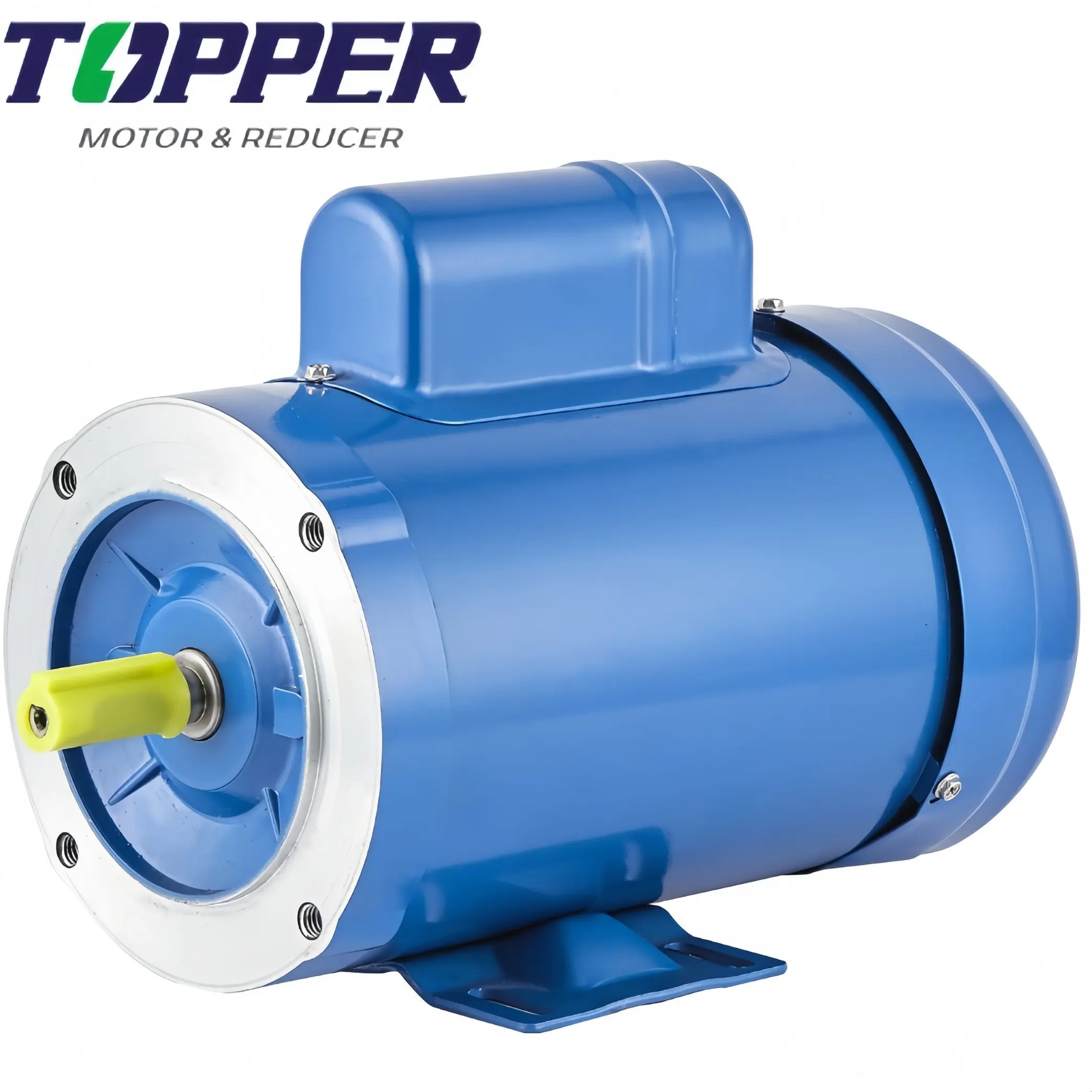 Motor de inducción monofásico estándar NEMA de 2HP, velocidad nominal de 1725 Rpm, voltaje de 400V CA, frecuencia de 60Hz, función de protección cerrada