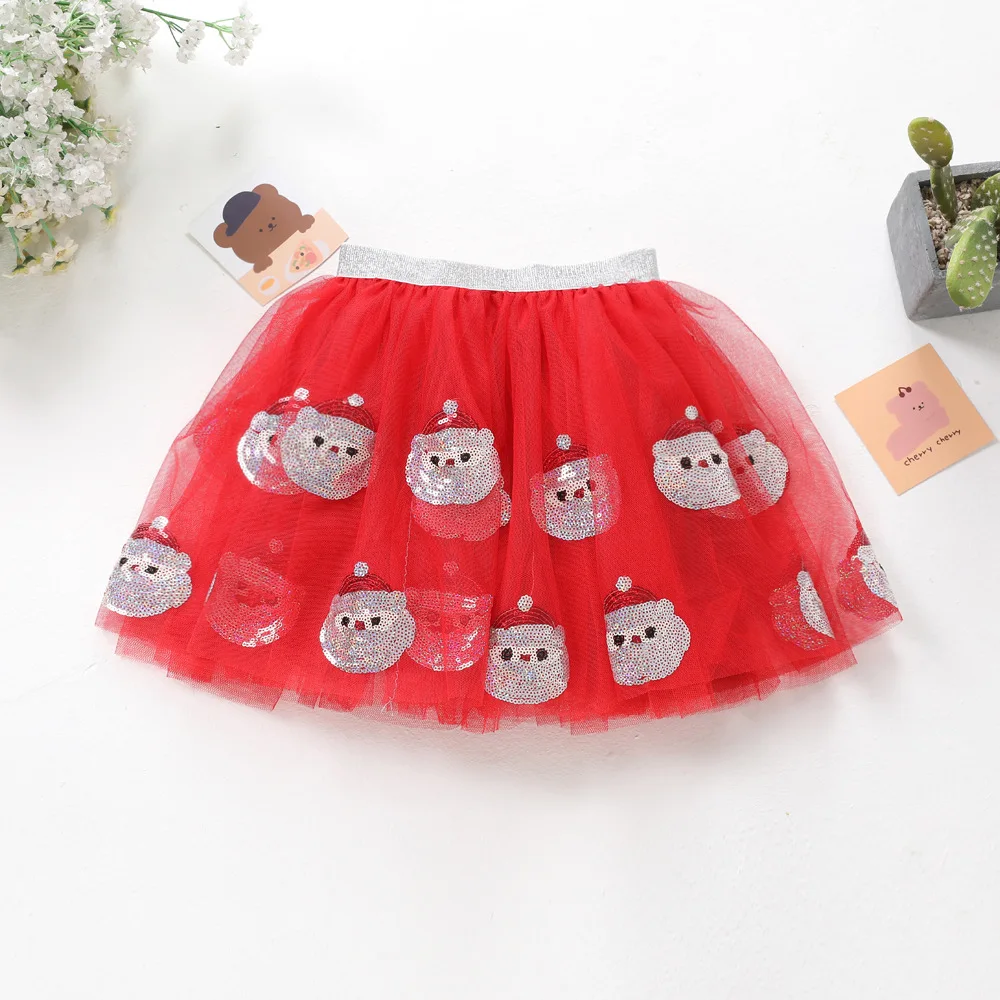 Hot Sale Sweet Kids Girls Skirt Summer Rainbow Embroidery Children Girl Tutu Skirt