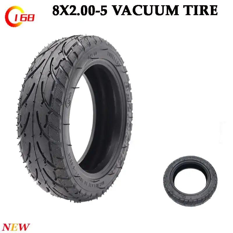 8X2.00-5 Vacuum tires Wheel Tyre 8X2.00-5 Tire for Kugoo C3 S3 S2 MINI Electric BIKE