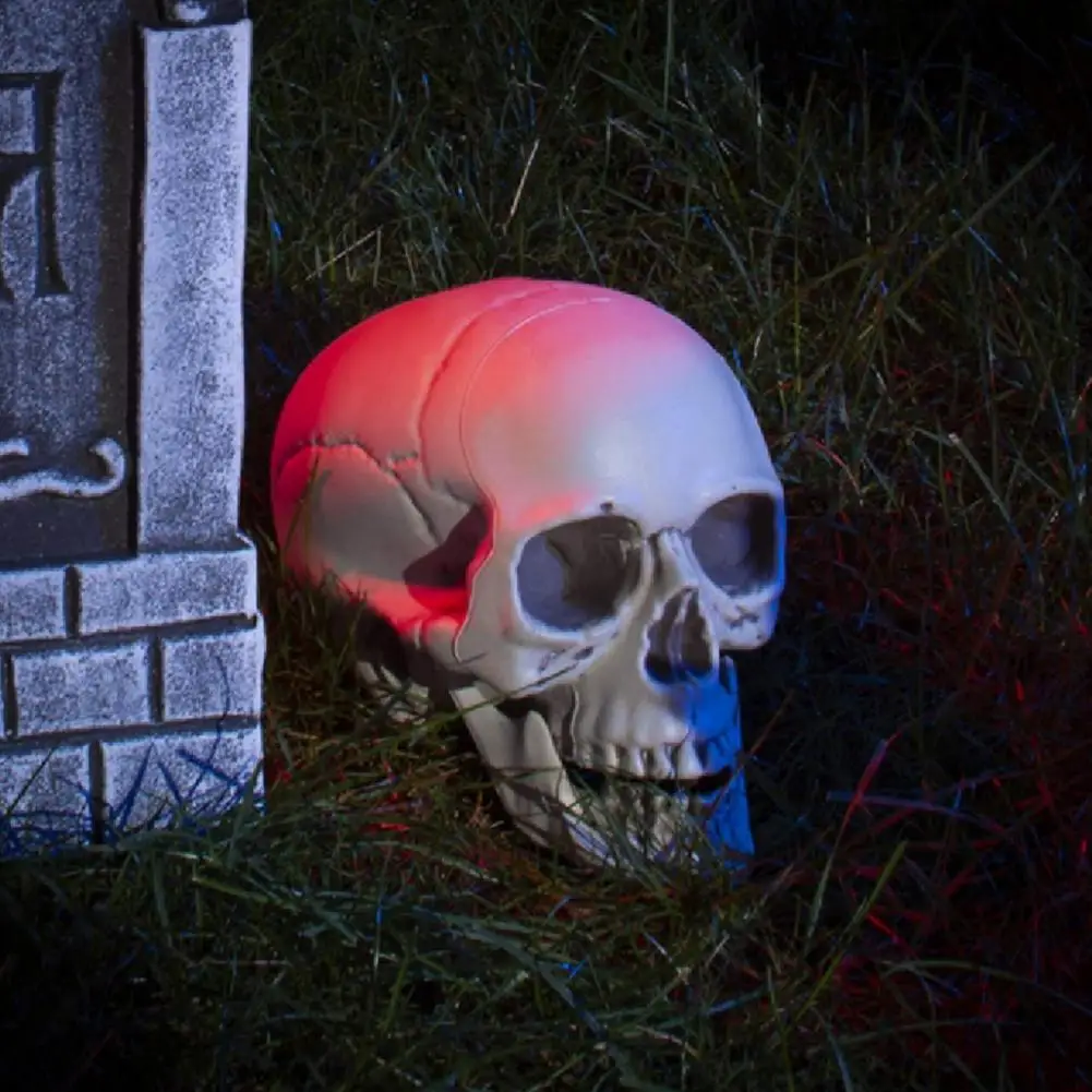 Exquisite Workmanship Skull Statue Realistic Wide Application Excellent Highly Realistic Replica Human Skull Statue