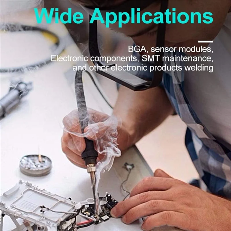 

ABKJ-900 Паяльное жало из чистой меди, немагнитные сварочные паяльные головки, сменные паяльные головки, аксессуары для инструментов