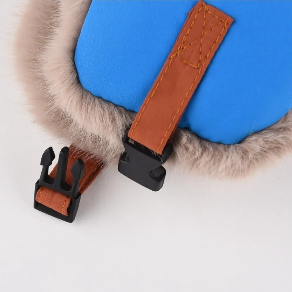 Practical Thickened Earflap Hat Windproof Versatile Winter Warm Hat Colorful Ear Protection Cap Winter