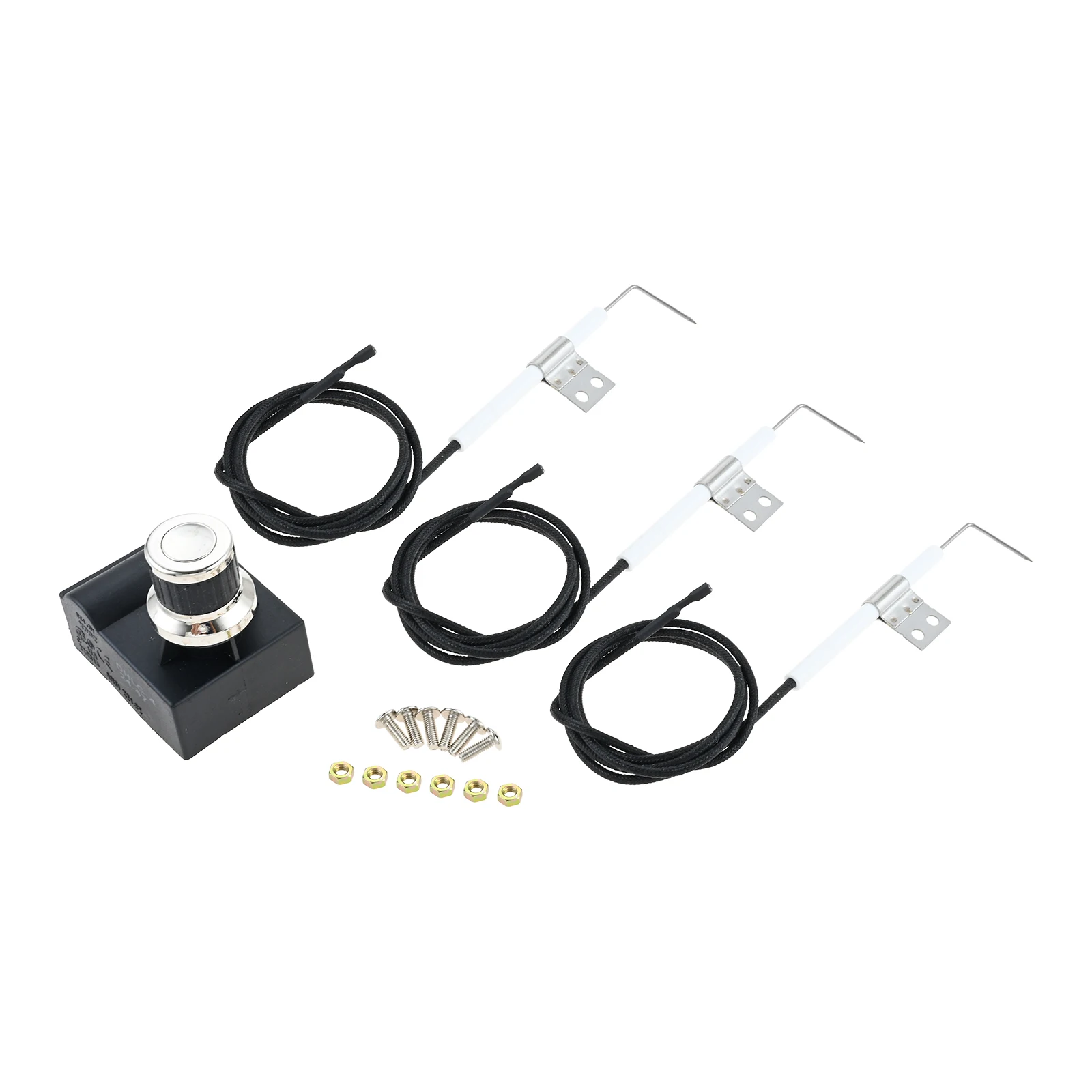 1 Set Grill Igniter Kit Smoker Igniter Fit For Oklahoma Joe 04430 FDDUO1056 For Charbroil Deluxe 463714514 Barbecue Accessories