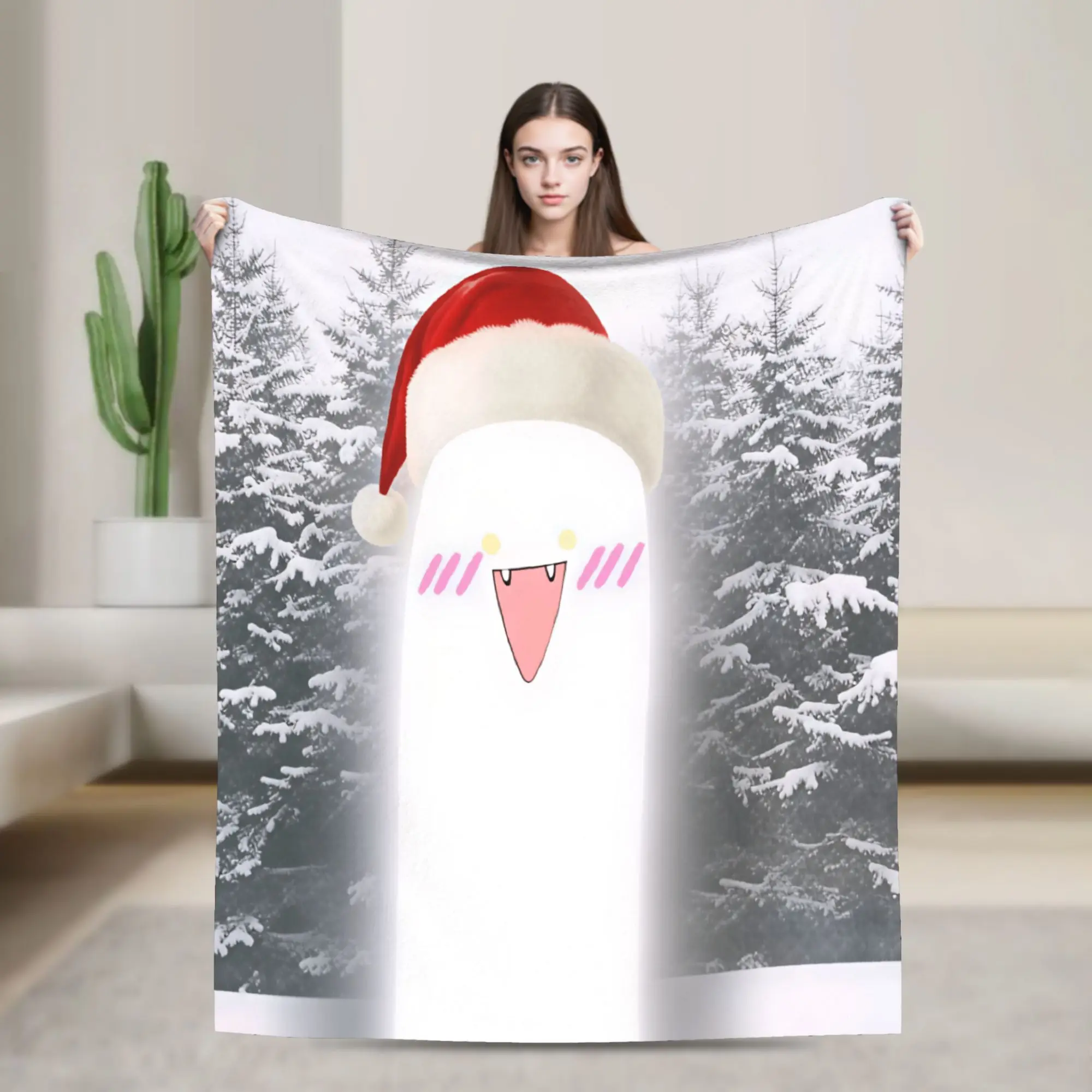 L-Lightsaber BL Manhwa Blanket Winter  Warm Throw Blanket For Adults Sofa Home Flannel Bedspread Bed Cover
