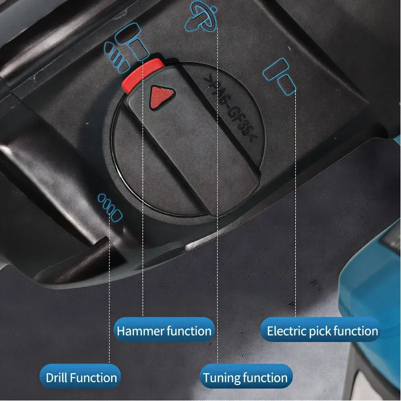 

Беспроводной ударный перфоратор Makita 18В, 24 мм, бесщеточный, с литиевой батареей 18В, оригинальный электроинструмент