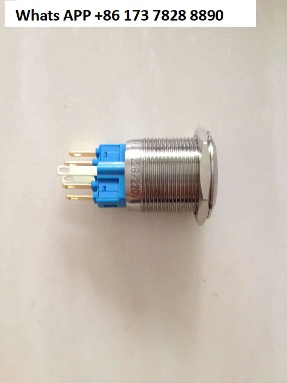 

Steamer steamer ¬ 22 metal button self-locking switch