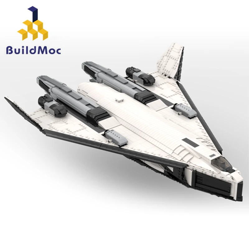 

MOC High Tech Aerospace Valkyrie SSTO TAV 37B Class Shuttle Building Block Brick Educational Toys and Hobbies For Children