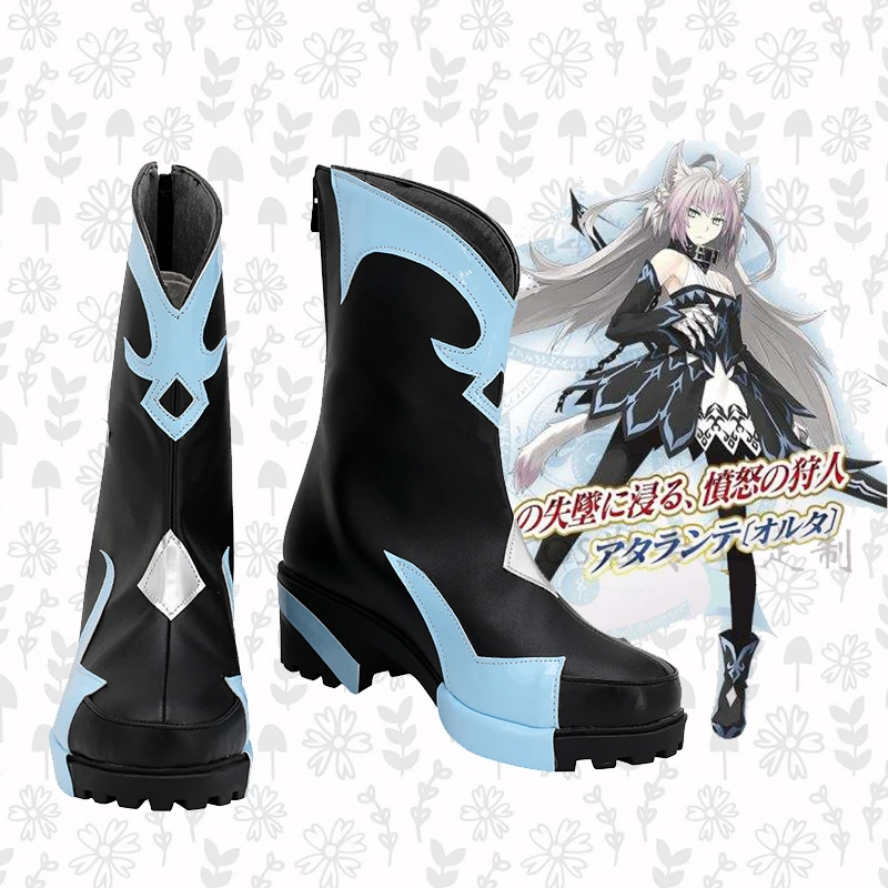 

FGO Fate Grand Order Archer Atalanta Обувь для косплея Сапоги Аниме Хэллоуин Карнавальные сапоги на заказ
