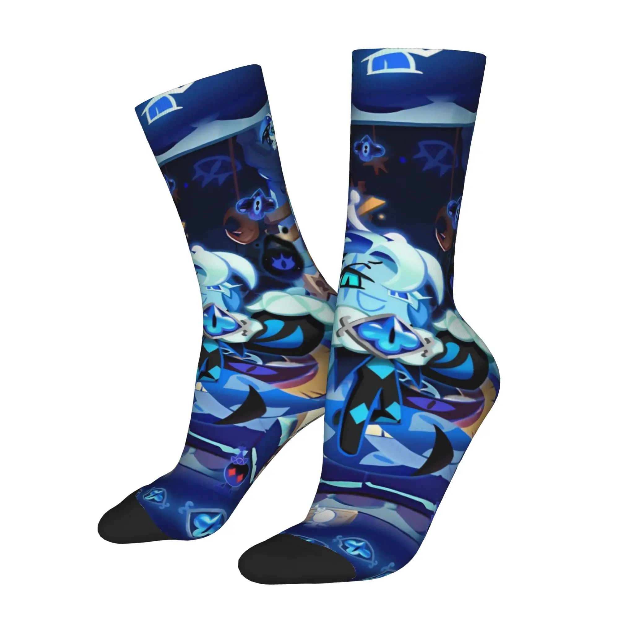 Shadow Milk Cookie Accessories Men Women Socks Compression  Sport Crew Socks Cotton Present