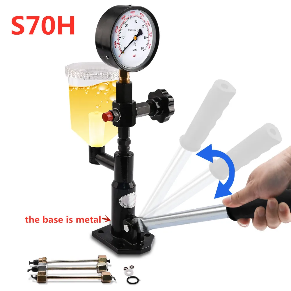 Combination Products! Upgrade CIT800 Diesel Common Rail Injector Tester Diesel Piezo Injector Tester And S70H Injector Validator