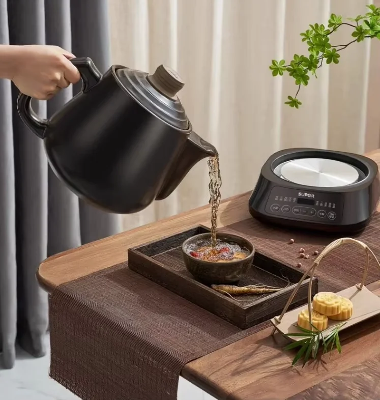 220V Supor Automatic Chinese Herbal Medicine Pot Electric Decoction Cooker Clay Pot Home Health Pot Y