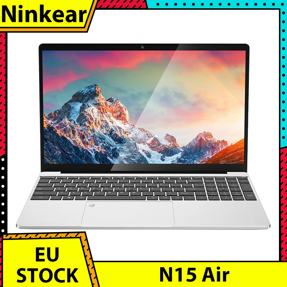 Ninkear n15 air laptop, 15.6 ''1920*1080 ips bildschirm, intel n95 4 kerne 3,4 ghz, 16gb ram 512gb ssd, dual band wifi bluetooth 4,2