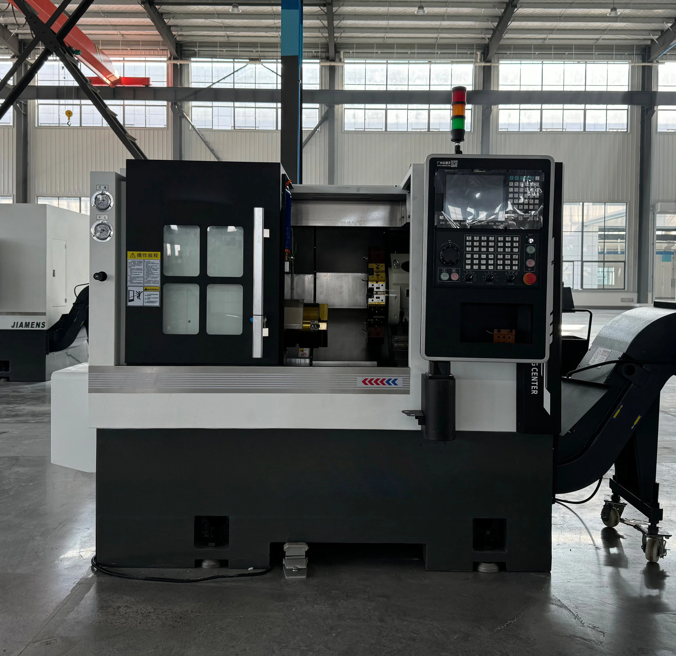 Weizhuo Precision Servo Turret CNC Lathe with 30° Slanted Bed and Roller Linear Guides for Stable High Speed Cutting