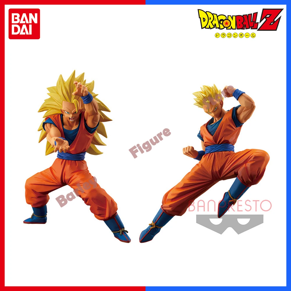 

In Stock BANDAI Original Banpresto Dragon Ball Figures Super Chousenshi Retsuden Son Goku Son Gohan PVC Model Collection Toys