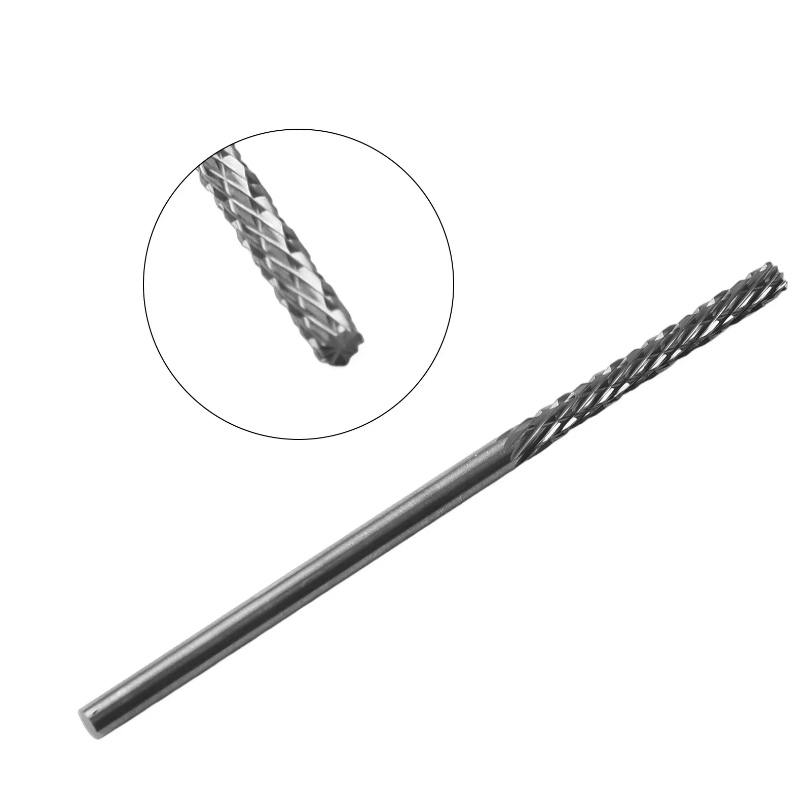 1pc 3mm 1/8 Long Shank Tungsten Carbide Burs For Milling Cutter Rotary Tool Burr Cut Metalwork Tool Making Accessories