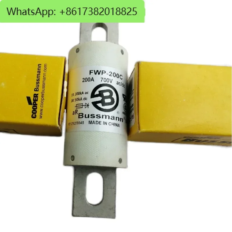 750V200A fuse new energy vehicle high voltage DC fuse insurance tube