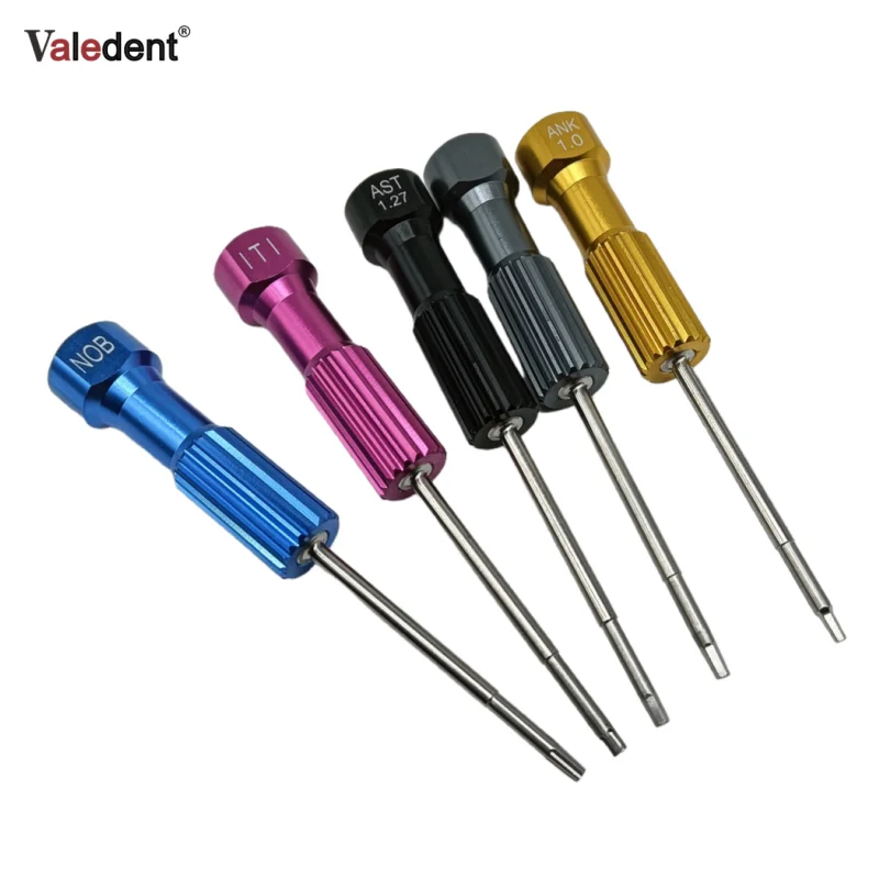 Dentist Screwdriver Dental Orthodontic Matching Dental Tools Micro Screw Driver for Implants Drilling Too