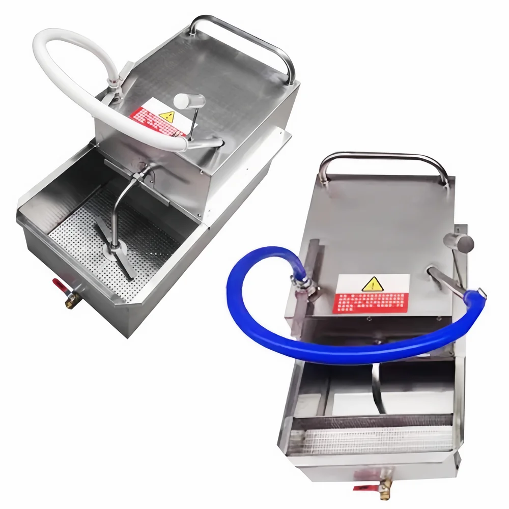 35L Paslanmaz Çelik Ticari Der - Fryer Oil Filtration Machine incelemesi ve fiyatı