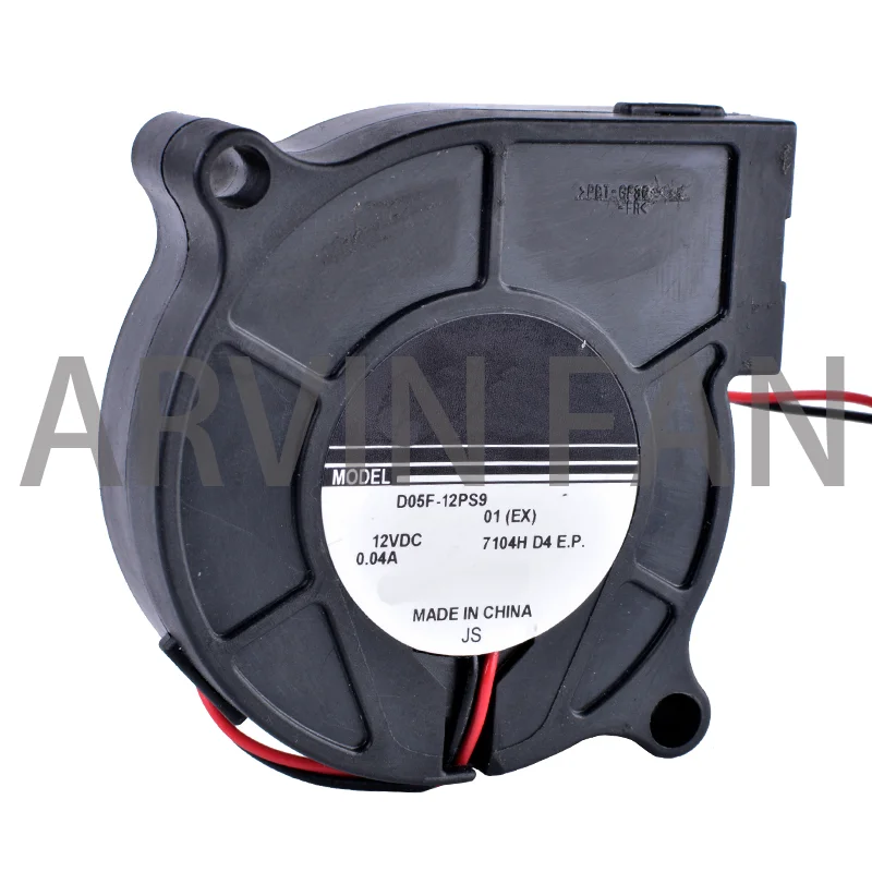 

D05F-12PS9 5cm 5015 50mm 50x50x15mm 12V 0.04A Quiet Turbo Blower Cooling Fan Suitable Humidifier 3D Printer