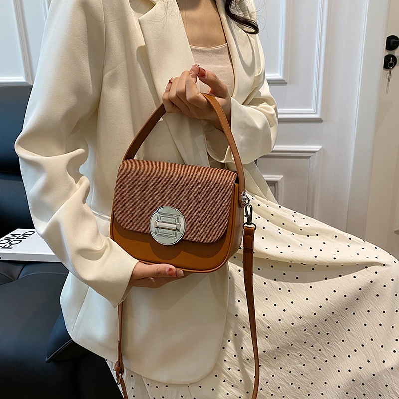 

Unique Casual Crossbody Purse Bag For Women Commuter With Large Capacity Solid Color And Minimalist Elegant