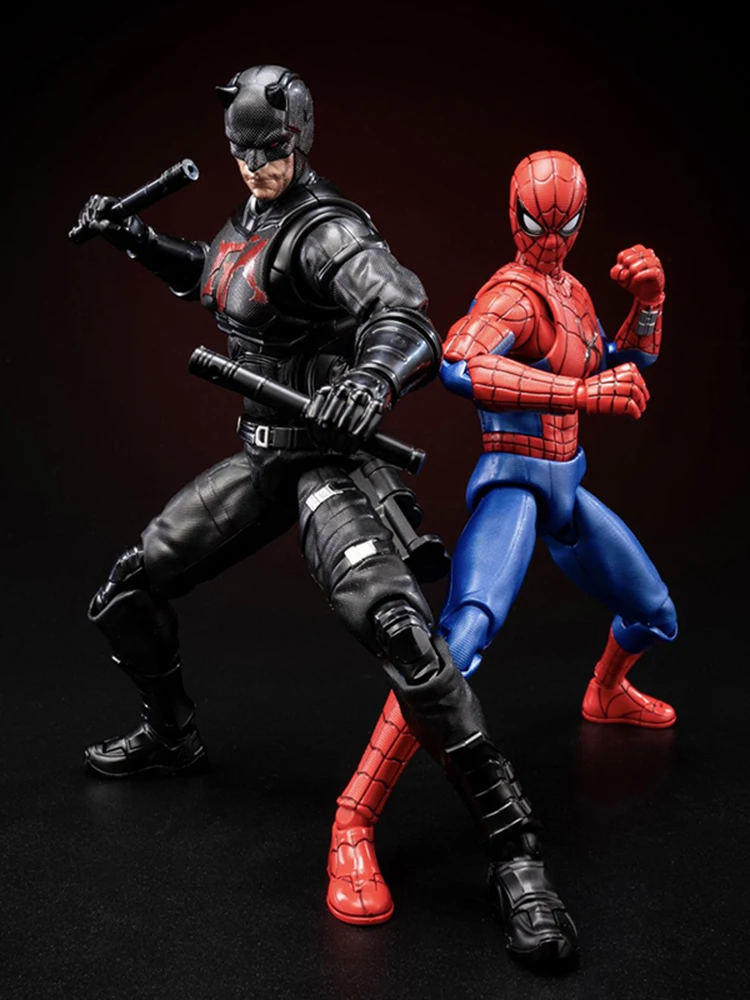 Dostępne w magazynie: Blokees Marvel Hero Champion Class Daredevil, model do samodzielnego złożenia, figurka akcji Ultron, zabawki w formie modeli robotów. — 2