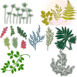 Plant Metal Cutting Die is Suitable For Season DIY Scrapbook Album 3D Greeting Card Decoration Creative Flower Leaves 2022 New