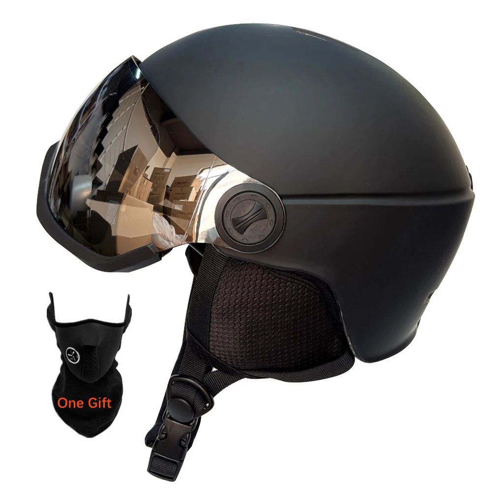 Skiing Helmet Goggles Integrally-Molded PC+EPS High-Quality Ski Helmet Outdoor Sports Ski Snowboard Skateboard Helmets
