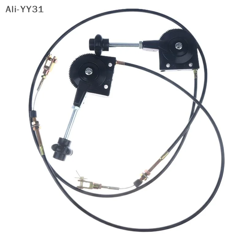 Hand Throttle Control For Excavator Harvester Tractor Ship Manure Spreader Throttle Cable Assembly Self-locking Controller