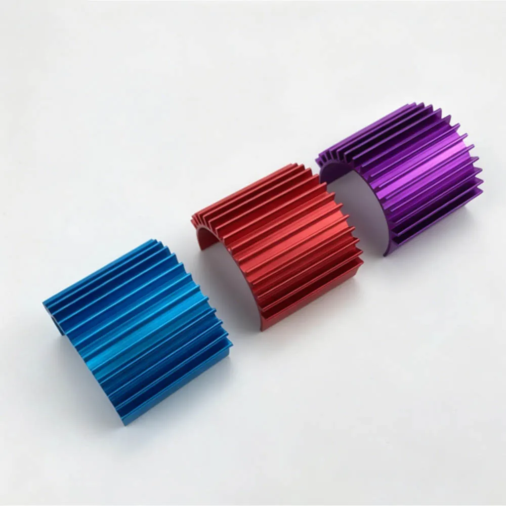 Disipador de Calor de Aleación de Aluminio para Motor WPL 370 380, HUANQI 710 731 732 733 734, Coche RC 1/16